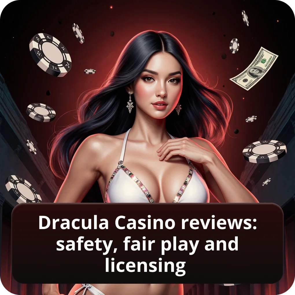 Dracula Casino reviews safety fair play and licensing
