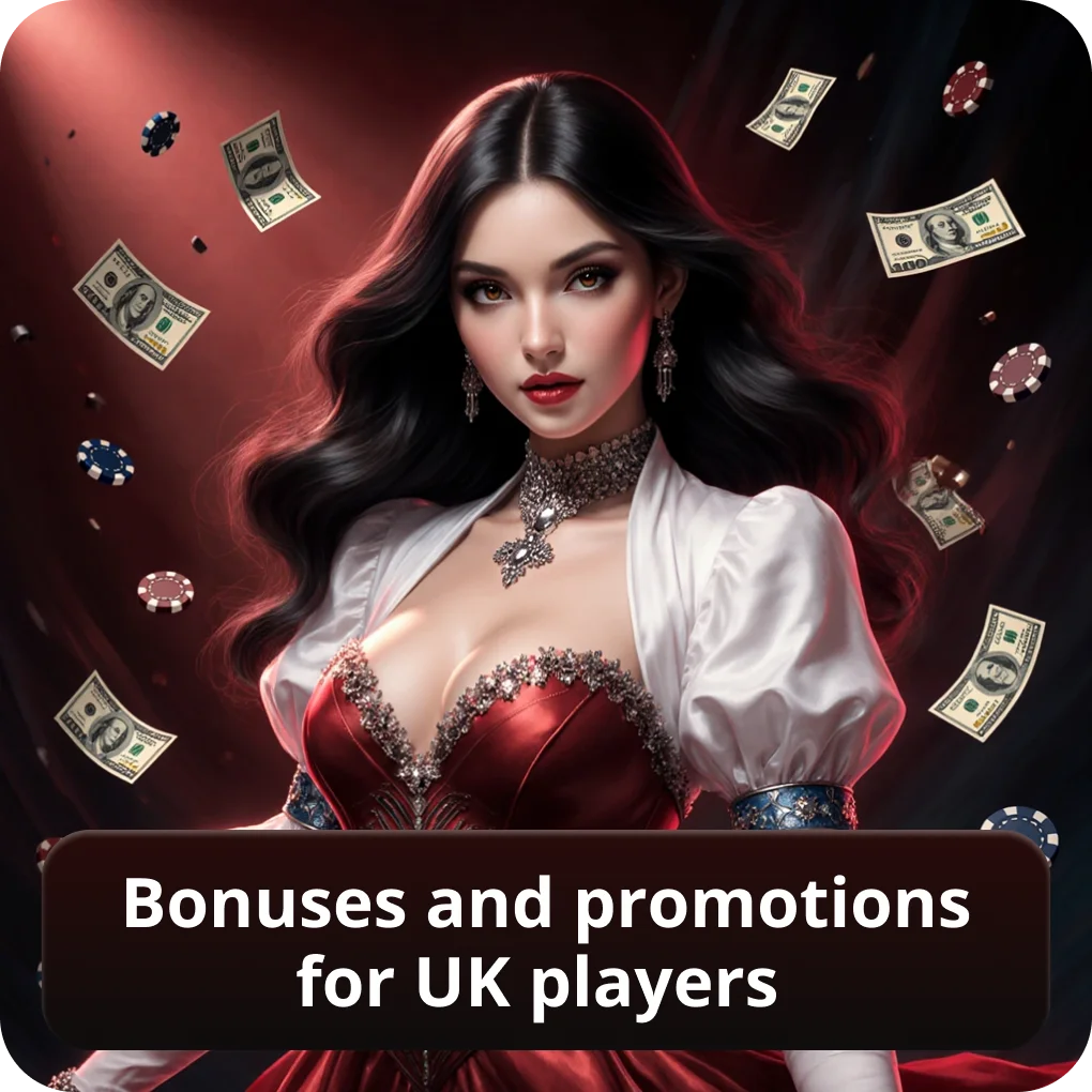 Bonuses and promotions for UK players Dracula Casino